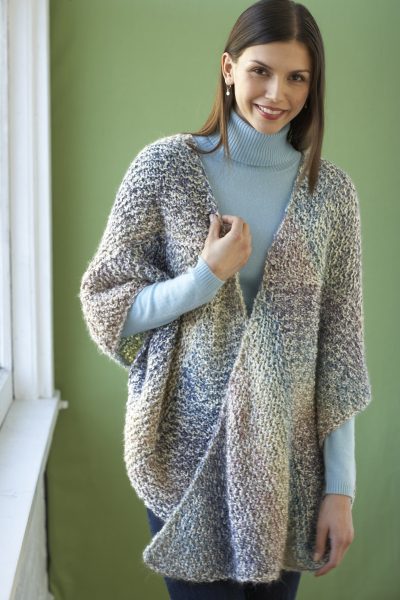 Wrap Up With These Cozy Homespun® Shawls 