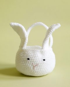 Amigurumi Bunny Basket (Crochet)