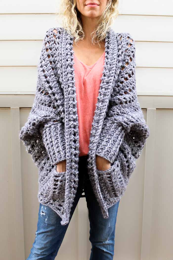 Dwell Chunky Crochet Sweater