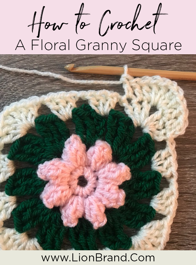 How To Crochet A Floral Granny Square Lion Brand Notebook,Turtle Shell Clipart