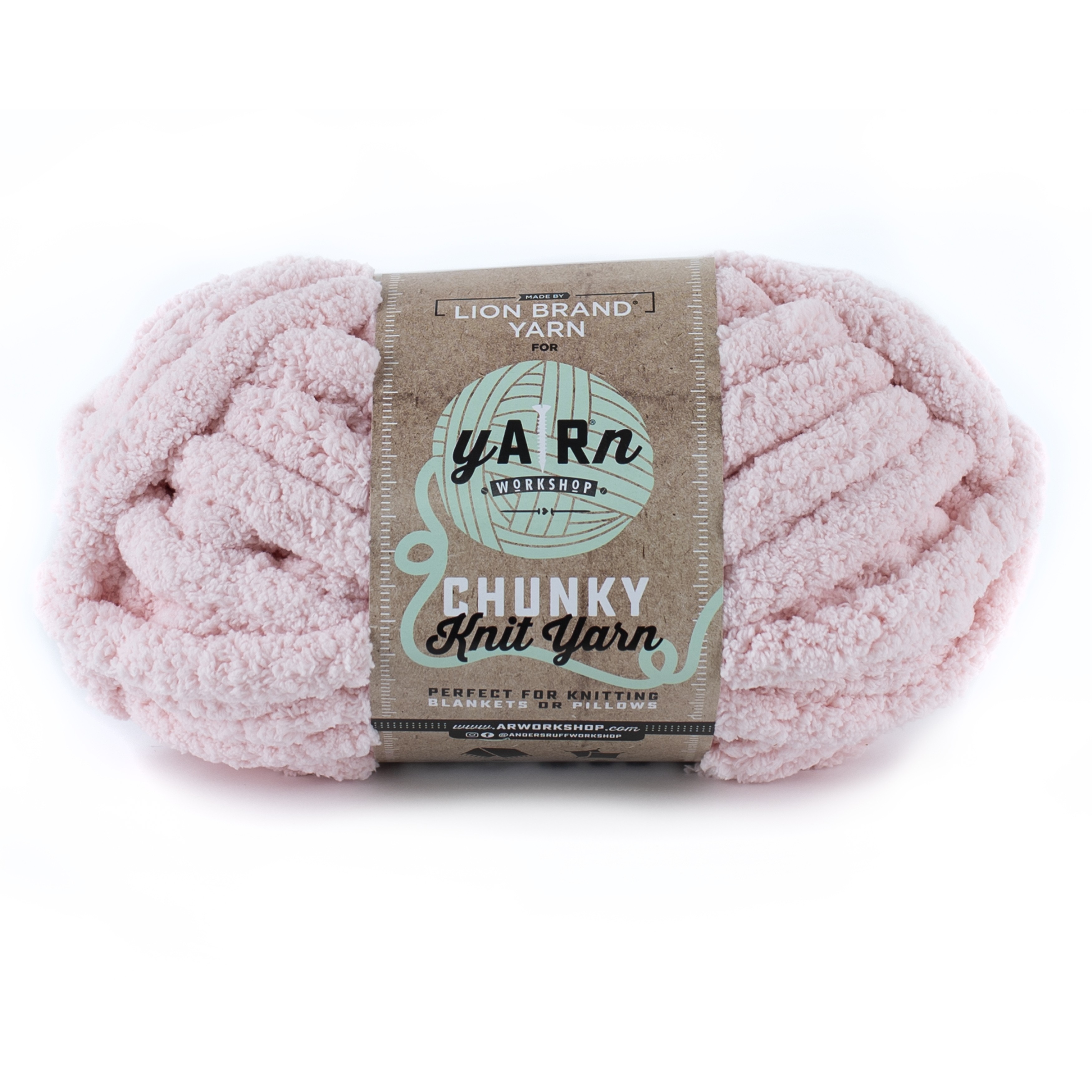 Chunky Yarn in Pale Pink