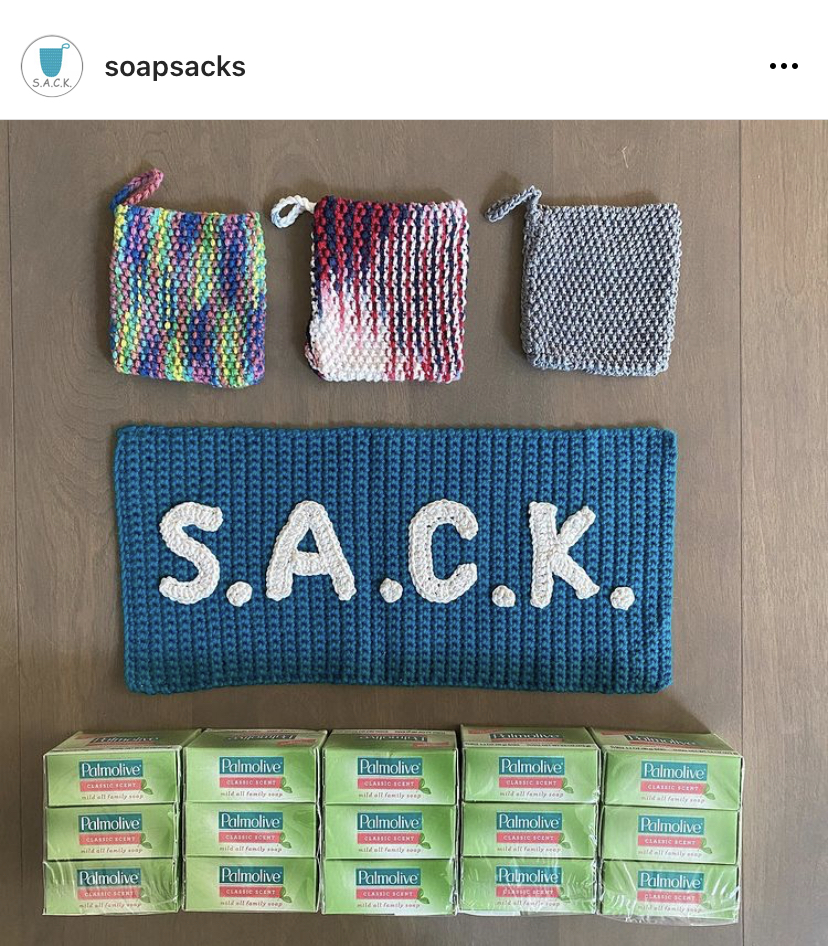 Soap Sack (Crocheted)