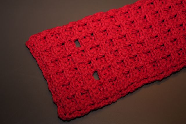 crochet button holes