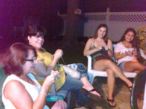 (Pictures left to right) Acela, Mily, Marlene and Bianca at labor day