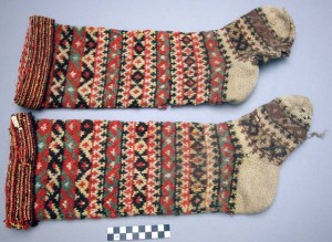 Decorative Siberian socks
