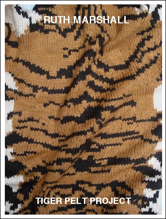 Tiger Pelt Project by Ruth Marshall