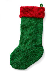 Holiday Cheer Stocking Crochet