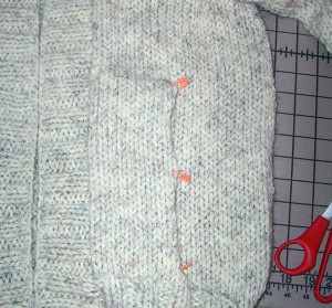 Hoodie pocket (Step-4)