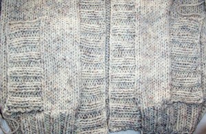 Hoodie knitting  (Step-5)
