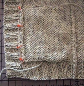 Hoodie Knitting (Step-7)