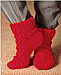 The Red Hot Slipper Socks