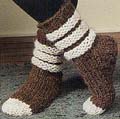 Scrunchy, Slouchy Slipper Socks