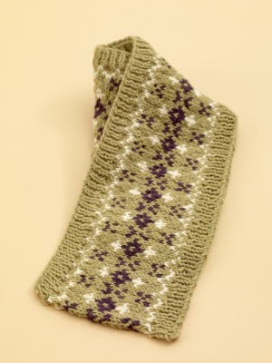 Fair Isle Scarf Pattern Knit