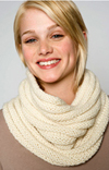 Knit Cabled Cowl