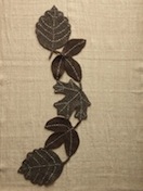 Felted Leaves Table Runner Pattern Crochet