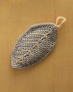 Leaf Sachet Pattern Crochet