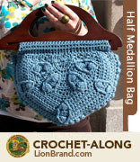 Half Medallion Bag Crochet Along