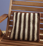 Free Crochet Pattern: Stadium Pillow