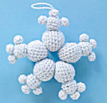 Crochet Puffy Snowflake