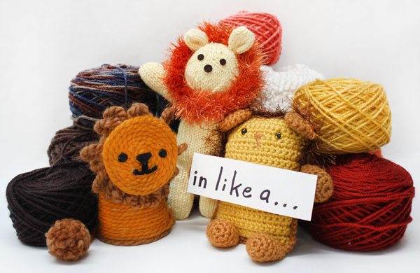 Welcome March <em>In Like a Lion</em> with Lion Amigurumi!