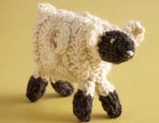 Cabled Sheep in Martha Stewart Crafts Alpaca Blend