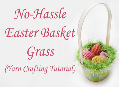 How to Make Your Own Easy, No-Mess Easter Basket Grass
