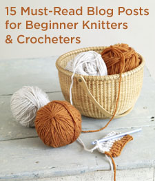15 Must-Read Blog Posts for Beginner Knitters & Crocheters