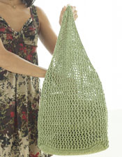 Knit Green Living Tote