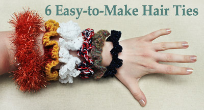 6 Easy-to-Make DIY Hair Ties