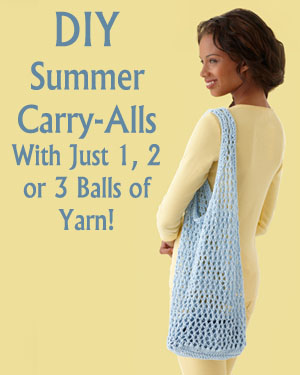 Make Your Own Purse or Bag with just 1, 2 or 3 Balls of Yarn!