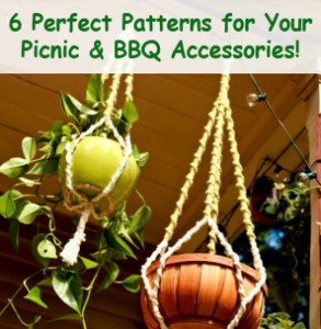 6 Perfect Patterns for Your Picnic & BBQ Accessories!