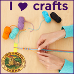 I <3 crafts | Get your own badge from Lion Brand Yarn