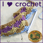 I <3 crochet | Get your own badge from Lion Brand Yarn