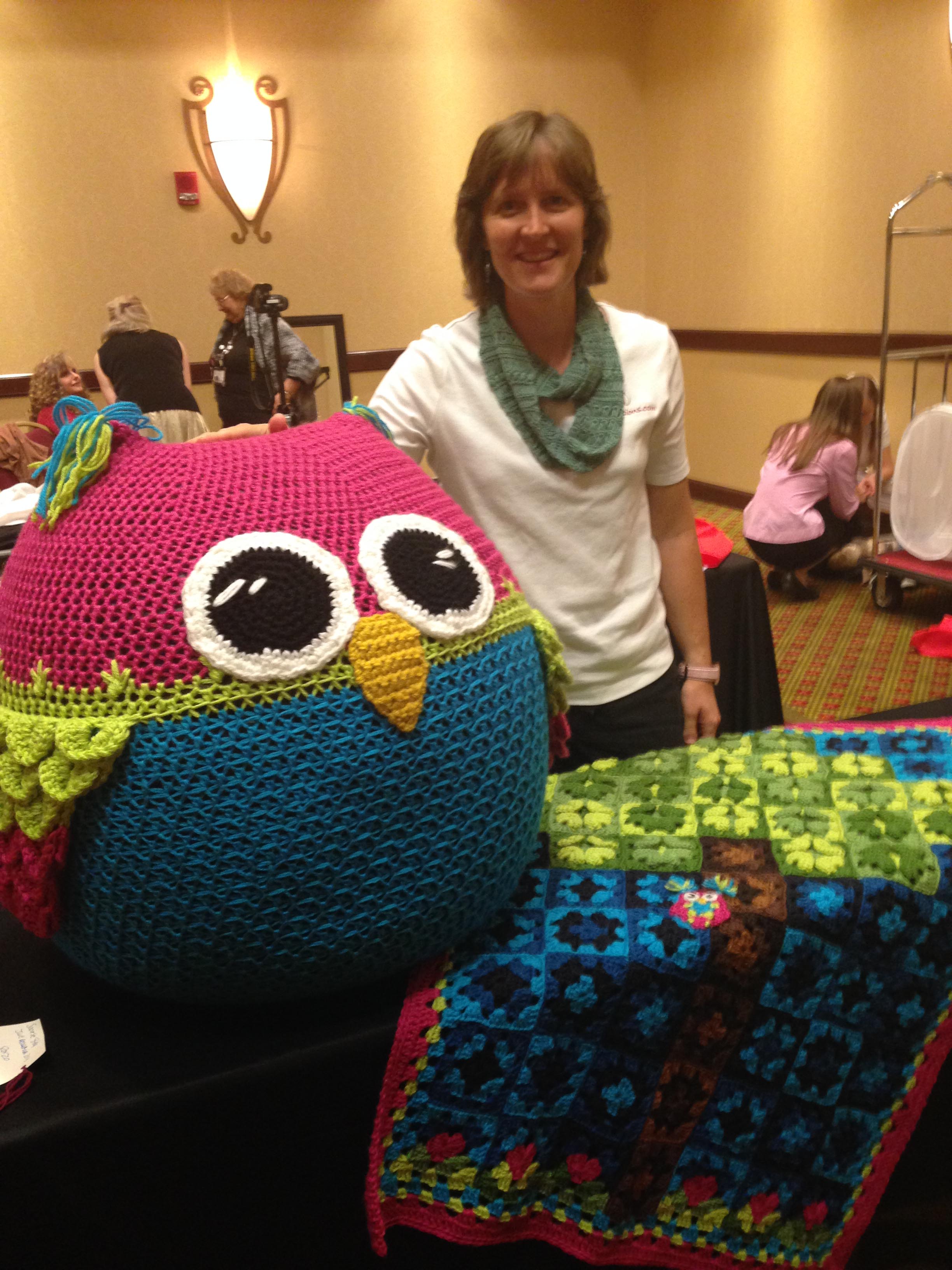 Deborah and Crochet Owl