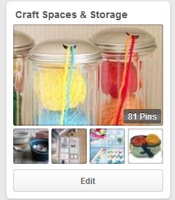 Pinterest Craft Storage