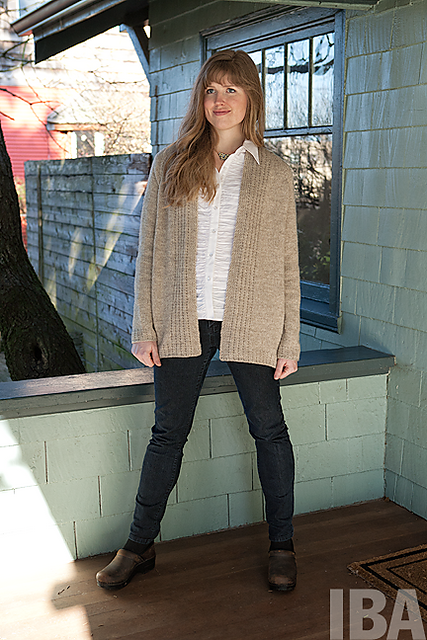 We Like How You Use Our Yarn: Fabulous Fishermen's Wool Sweater by