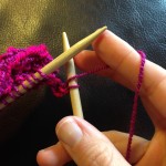 Knitting Step 1