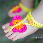 Butterfly Sandals by Repeat Crafter Me 