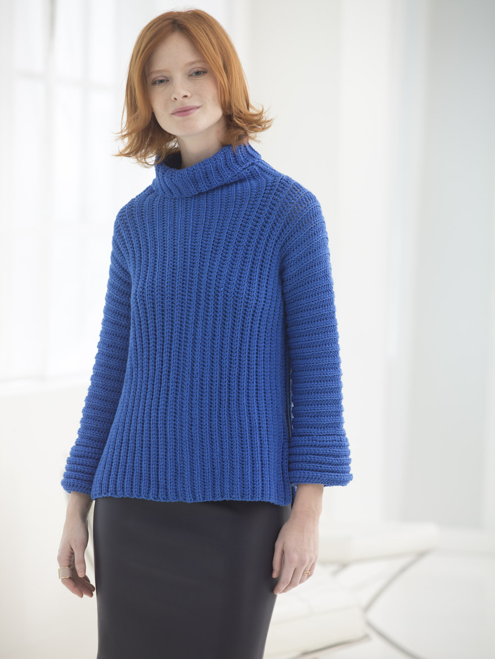 Crochet Simply Constructed Pullover
