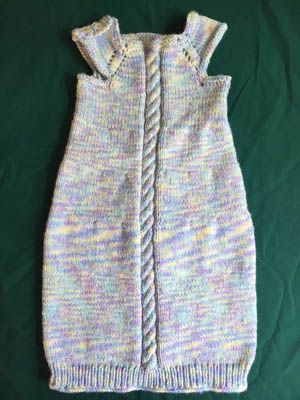 Knit Cabled Sleep Sack