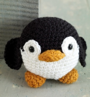 Crochet Penguin Amigurumi in Wool-Ease®