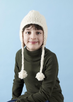 Knit Longford Hat in Wool-Ease® Thick & Quick®