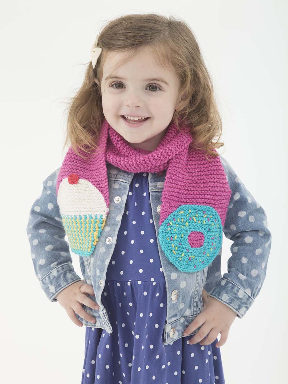 Knit Sweets Scarf in Modern Baby®