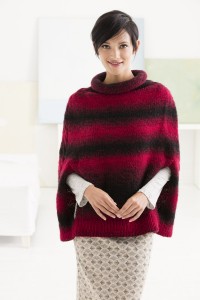 Rosewood Poncho Knit