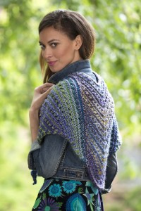Simple Lace Shawl Knit