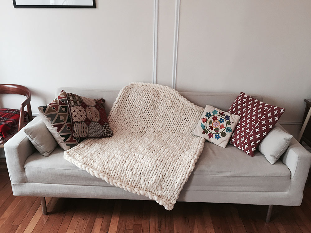 A Trend for Your Home: Chunky Calais Afghan!
