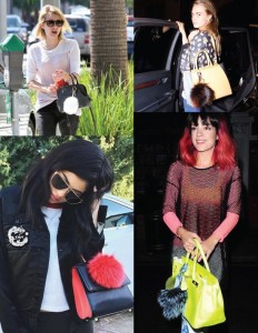 Celebrities Love Bag Charms: Emma Roberts, Cara Delevigne, Kylie Jenner, and Lily Allen