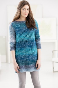 Crochet Blue Mesa Tunic