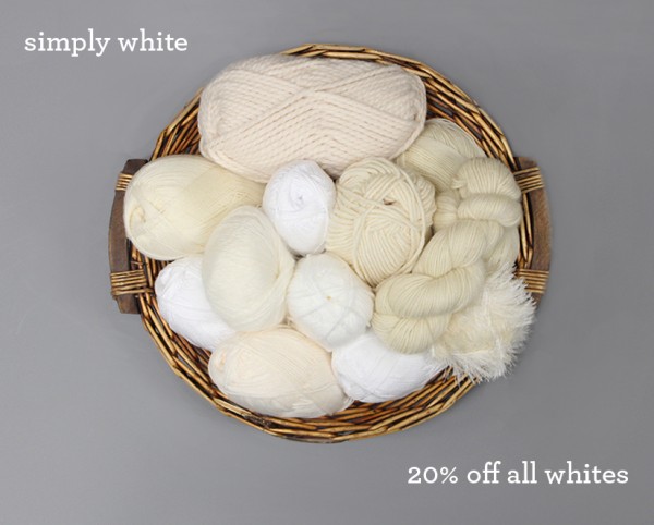 simply white sale