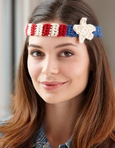 mia flag headband